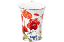 Кружка 400 мл 13*9*12 см Маки фарфор NEW BONE CHINA - Elan gallery фото 6