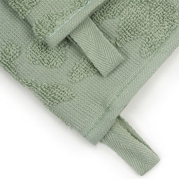 Набор махровых полотенец VERSAL 2 шт. (50х90 - 1 шт., 70х140 - 1шт.), 100% хлопок, 450 гр./кв.м. Сирень - Традиция фото 15