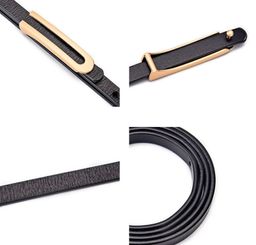 Ремень BL-L-9209-Black - Ferro фото 3