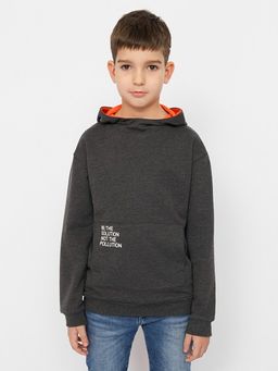 CRB wear/CWJB 63349-12-341 Толстовка для мальчика,темно-серый меланж/Ex.Cherubino