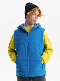 PELICAN, жилет для мальчиков, Лазурный