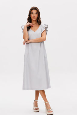 Платье Fantazia Mod 5184 серое фото 7