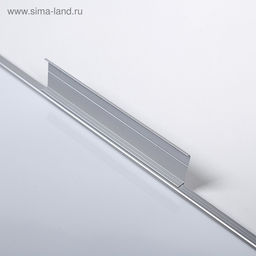 Доска магнитно-маркерная 100×150 см, Calligrata СТАНДАРТ, в алюминиевой рамке, с полочкой
