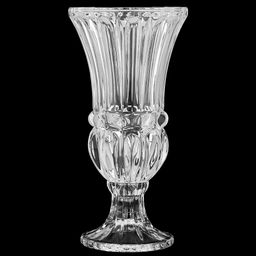 Ваза стеклянная для цветов "Эрмитаж" 1л, д14,6см, h29см, в коробке, "Делисога (Delisoga)" (Китай)