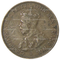 1/2 пенни 1936 года Австралия
