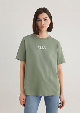 Mavi Logo Bask?l? Yesil Tisort  фото 3