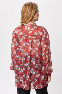 Блуза Michel Chic 760/1 красный  фото 7