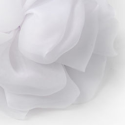 Бант для волос на резинке школьный, белый, 13 см, Минни Маус