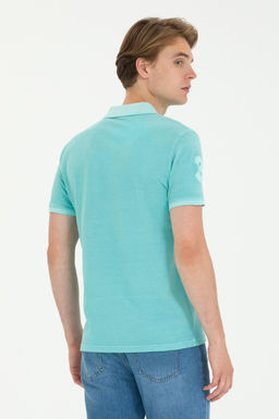 Мужская мятная базовая футболка - U.s. polo assn фото 19