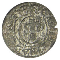 Солид 1634-1654 года Шведская оккупация Риги Королева Кристина