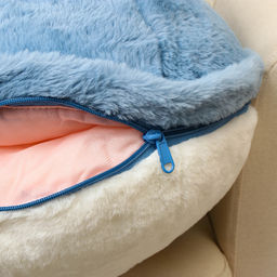 Мягкая игрушка «Кит», 90 см, рот на молнии