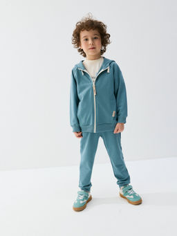 Джоггеры облегченные Зеленая дымка с карманами - Bungly фото 3