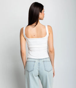 Топ #КТ323 (5), белый