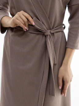 Халат женский, цвет бежевый - Барболета фото 17