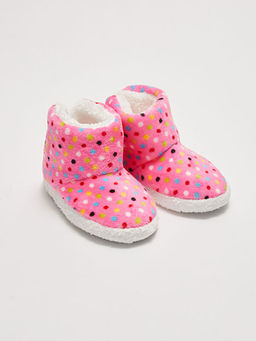 Renkli Puantiye Bask?l? K?z ?ocuk Ev Botu