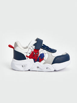 Spiderman Bask?l? Erkek Bebek Spor Ayakkab? - Waikiki фото 3