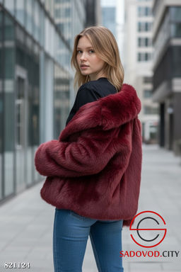 Шуба женская из искусственного меха - Bruno фото 2