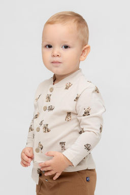 Crockid _ КР 302705/бежевый,сафари к542 рубашка д/мал яс  фото 3