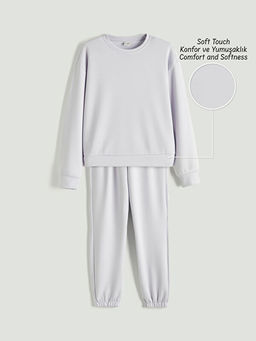 Bisiklet Yaka K?z ?ocuk Soft Touch E?ofman Tak?m