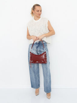 Сумка 91393 wine red Velina Fabbiano-Safenta