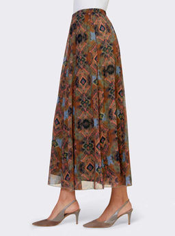 Юбка, коньячная-папайя - Ashley brooke фото 3