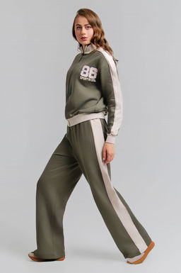 Арт. 2537 Костюм женский с брюками 44-50 (4 шт) Цвет:хаки - Калинка фото 19