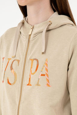 Kad_n A__k Haki Basic Kap__onlu Sweatshirt - U.s. polo assn фото 7