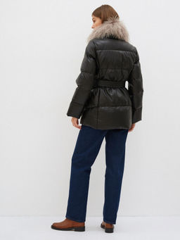 Conso/WDMPF 210527 - nero Пуховое Пальто фото 5