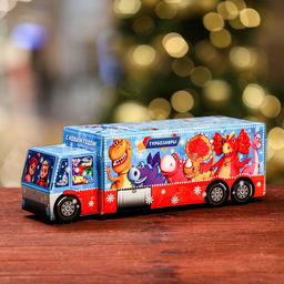 Подарочная коробка Турбозавры,Фура, 34,5 х 11 х 11 см - Simaland фото 8