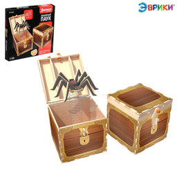 Набор для опытов Забавный паук, 46 элементов +наклейки