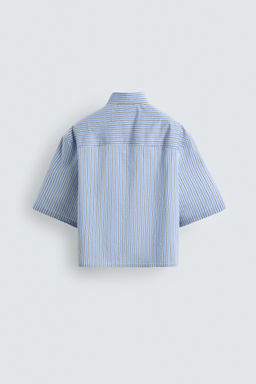 Рубашка RAYAS CONTRASTE Azul