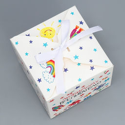 Цена за 2 шт. Коробка подарочная складная, упаковка, «Любимому воспитателю», 12×12×12 см