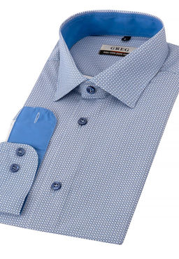 Сорочка мужская длинный рукав GREG 223/131/8919/Z/1_GB  фото 7