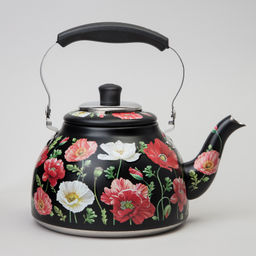 ЧАЙНИК AGNESS МАКИ СО ВСТРОЕННЫМ СВИСТКОМ И ФИЛЬТРОМ 1000 МЛ