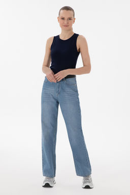 Kad_n Lacivert Basic Ti__rt Sepette S_rpriz _ndirim - U.s. polo assn фото 4