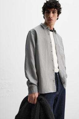 STRIPED JACQUARD SHIRT - Zara фото 6