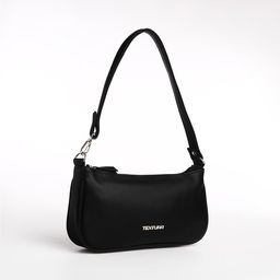 Сумка женская TEXTURA, багет, маленький размер, цвет чёрный  фото 3