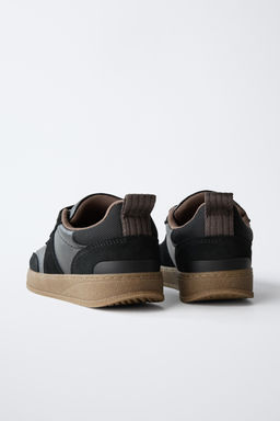 LEATHER SNEAKERS - Zara фото 6