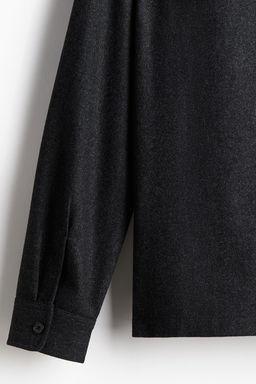 Camisa en mezcla de lana - H&m фото 7