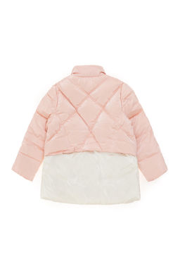 Пальто лососевого цвета для девочки Неожиданная скидка в корзине - U.s. polo assn фото 3