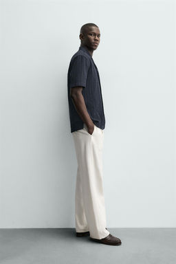 REGULAR FIT TEXTURED SHIRT - Zara фото 4