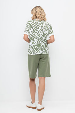 VERY NEAT _ ЕВТ 4095/светлый хаки шорты жен  фото 4