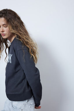 Sudadera oversize con motivo delante - H&m фото 3