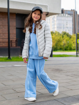 Костюм для девочек Скай Лайн Голубой - Modamica фото 3