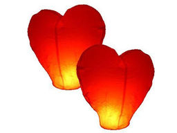 Небесный фонарик в форме сердца . 903634
