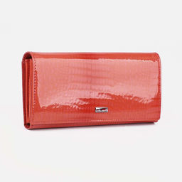 Кошелёк на магнитах, цвет коралловый