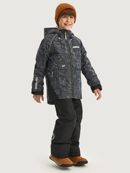 Костюм 7м2126 графит/черный