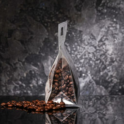 Цена за 50 шт. Пакет прозрачный с ручкой, 24×17×4 см