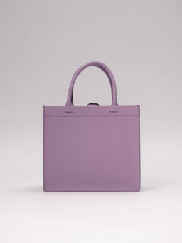 Сумка кожаная Azaro 30586 фиолетовая лаванда