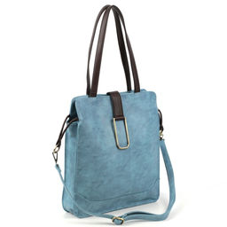 Женская сумка шоппер из эко кожи с косметичкой 0075-8 - Cidirro фото 2